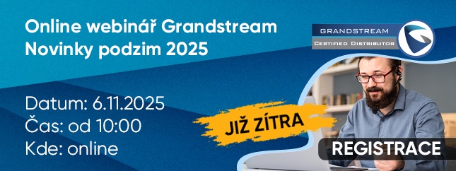 Webinář Grandstream
