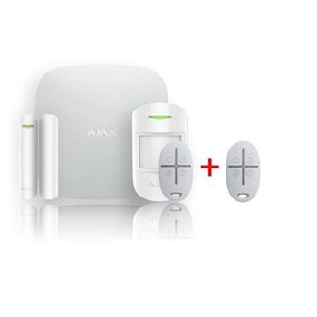 Ajax StarterKit 4G white + SpaceControl white - ZDARMA