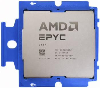 AMD EPYC 9115 / 2.6 GHz base / 16C / 32T / 64 MB / Socket SP5 / TRAY / 12m záruka