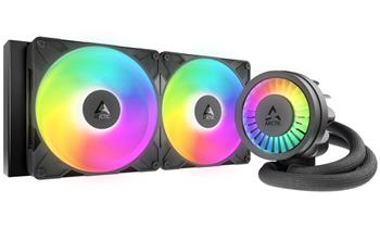 ARCTIC Liquid Freezer III Pro 280 A-RGB : All-in-One CPU Water Cooler with 280mm radiator and 2x P14