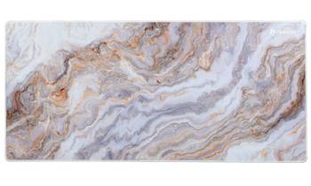 AROZZI ZONA Mousepad XL White Marble/ XL podložka na stůl/ 900x420x4 mm/ voděodolná