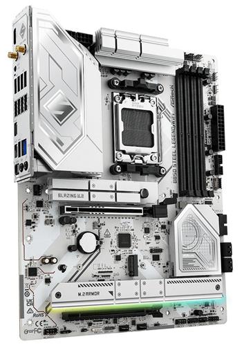 ASRock B850 Steel Legend WiFi / AMD B850 / AM5 / 4x DDR5 DIMM / 4x M.2 / HDMI / USB-C / WiFi / ATX