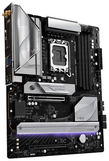 ASRock B860 LiveMixer WiFi / Intel B860 / LGA1851 / 4x DDR5 / 3x M.2 / HDMI / Thunderbolt 4 / WiFi / ATX