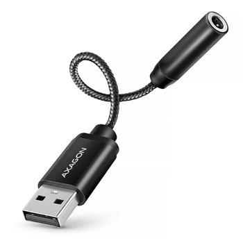 AXAGON ADA-HA, USB-A na 3.5mm jack Hi-Res DAC audio adaptér, 384kHz/32bit, stereo