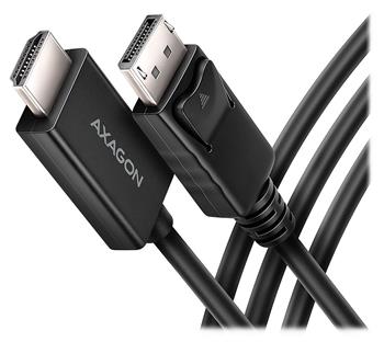 AXAGON RVD-HI20C2, DisplayPort -> HDMI 2.0b redukce / kabel 1.8m, 4K/60Hz