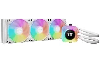 Be quiet! vodní chladič CPU Light Loop IO LCD ARGB 360mm / 3x120mm PWM fan / displej / IO ekosystém /Intel i AMD / bílý