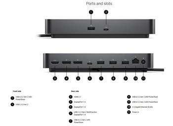 Dell Pro Dock WD25 - 130W