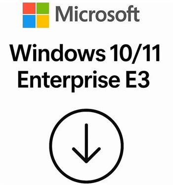 Elektronicky: Microsoft CSP Windows 10/11 Enterprise E3 předplatné na rok, platba ročně