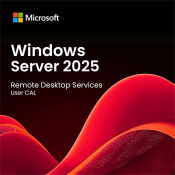 Elektronicky: Microsoft CSP Windows Server 2025 Remote Desktop Services 1 User CAL - trvalá licence pro školy