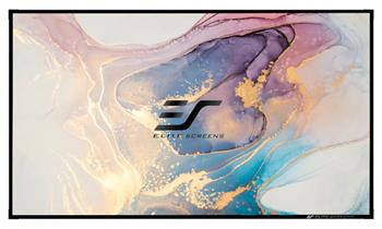 ELITE SCREENS plátno v pevném rámu 120" (304,8cm)/ 16:9/ 147,8×264cm/ gain 1,0/ AcousticPro UHD/ bezrámové