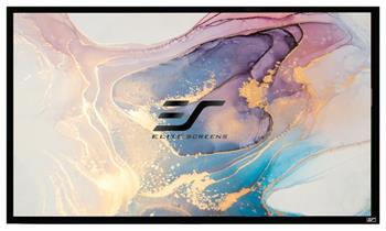 ELITE SCREENS plátno v pevném rámu 200" (508cm)/ 16:9/ 248,9×442cm/ gain 1.1/ rám černý 6cm/ CineWhite