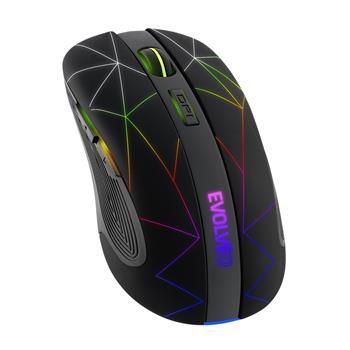 EVOLVEO WM430, bezdrátová herní myš, černá