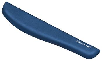 FELLOWES opěrka zápěstí ke klávesnici PlushTouch/ 475mm x 62mm x 15mm/ polypropylen/paměťová pěna/ modrá