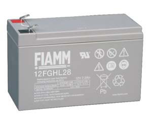 Fiamm olověná baterie 12FGHL28 (12V/7,2Ah, Faston 250)
