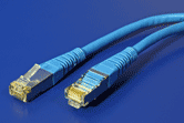 FTP patchkabel kat. 5e, 2m, modrý