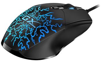 GENIUS GX GAMING Scorpion M300 Crack/ drátová/ RGB podsvícení/ 800-2400 dpi/ USB/ 4 tlačítka/ černá