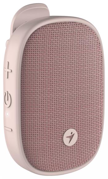 GENIUS repro SP-913BT Pink/ BT6.0/ 3W/ dobíjecí USB-C/ TWS/ IPX5/ SOS Alarm/ růžové