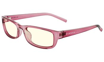 GUNNAR kancelářske/herní brýle ELIN PLUM CRYSTAL čirá skla BLF 35 GUNNAR focus