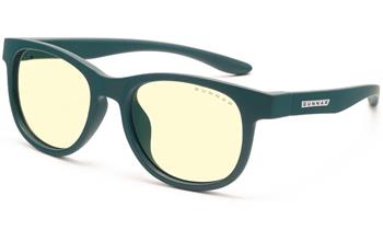 GUNNAR kancelářske/herní brýle RUSH KIDS SMALL (4-8) TEAL jantarová skla BLF 65 NATURAL focus