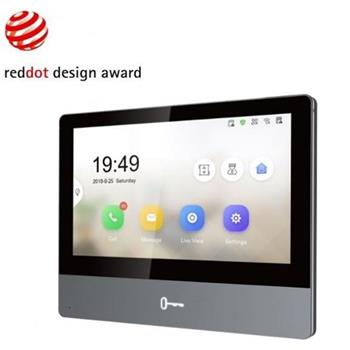 Hikvision 7" IP bytový dotykový monitor; PoE