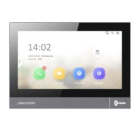 Hikvision 7" IP bytový dotykový monitor s kovovým rámečkem; Wi-Fi; PoE