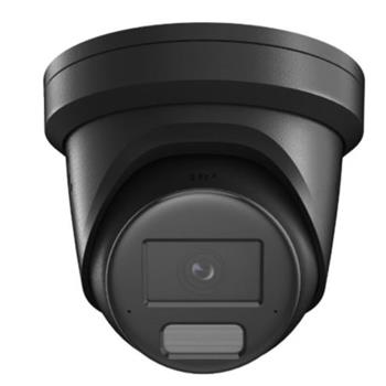 Hikvision 8MPix IP Turret AcuSense kamera; IR 30m, audio, alarm, blikač, IP67, černá