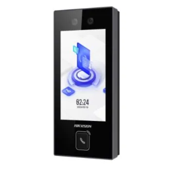 Hikvision DS-K1T344MBFWX-E1- Vstupní terminál s rozpoznáním obličeje; 4,5" dotykový displej; PIN, čtečka M1 karet a otis