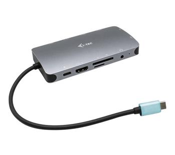 i-tec USB-C Metal Nano Dock HDMI/VGA with LAN, Power Delivery 100 W