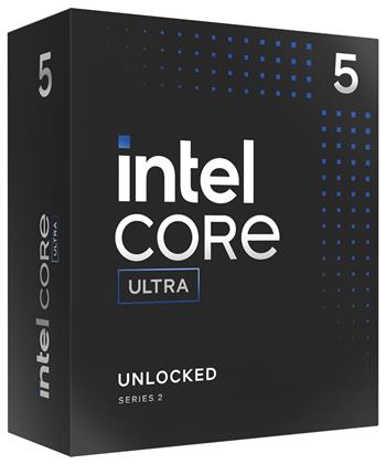 INTEL Core Ultra 5 250K PLUS / Arrow Lake / LGA1851 / max. 5,3GHz / 6P+12E/18T / TDP 125W / VGA / BOX bez chladiče