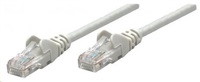 Intellinet patch kabel, Cat6 Certified, CU, UTP, PVC, RJ45, 0,5m, šedý
