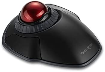 Kensington Orbit bezdrátový trackball s rolovacím kroužkem - černá