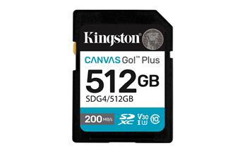 Kingston Canvas Go Plus/SDXC/512GB/UHS-I U3 / Class 10