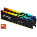 Kingston FURY Beast EXPO/DDR5/64GB/6000MHz/CL30/2x32GB/RGB/Black