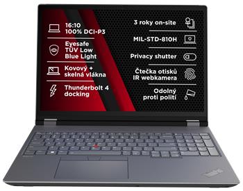 Lenovo ThinkPad P/P16 Gen 2/i7-14700HX/16"/2560x1600/32GB/1TB SSD/RTX 2000A/W11P/Black/3R