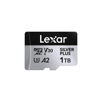 Lexar 1TGB H-P Silver Plus microSDXC s adp C10 A2
