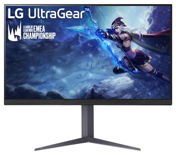LG monitor 32GS75Q-B 31,5" / IPS / 2560x1440 / 180Hz / 1ms / HDMI / DP / FreeSync/G-SYNC / Pivot/ výškově stavitelný