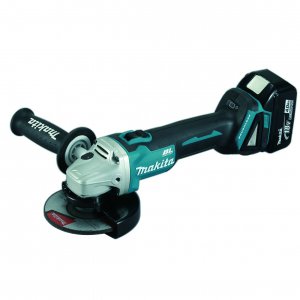 Makita Aku úhlová bruska 125mm Li-ion LXT 18V/5,0Ah,Makpac