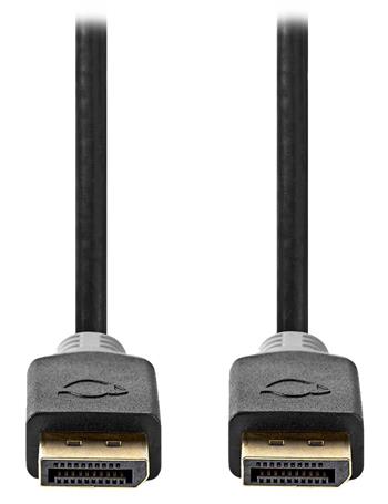 NEDIS DisplayPort 1.4 kabel/ DisplayPort zástrčka – DisplayPort zástrčka/ 8K/ antracitový/ box/ 3m
