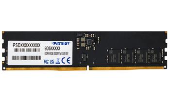 PATRIOT Signature 16GB DDR5 6400MT/s / CUDIMM / CL52 / 1,1V /