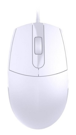 PLATINET OMEGA MYŠ 3D, OFFICE BASIC, 1000DPI, 1.2M USB, BÍLÁ