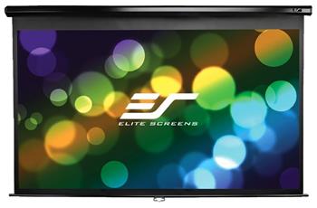 POŠKOZENÝ OBAL - ELITE SCREENS plátno roleta 106" (269,2 cm)/ 16:9/ 132,1 x 234,7 cm/ Gain 1,1/ case černý