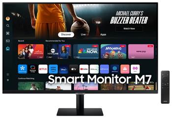 POŠKOZENÝ OBAL - Samsung Smart Monitor M7 32" / M70D / 4K UHD 3840x2160 / 16:9 / VA / 4ms / 60Hz / HDMI/USB/USB-C/WiFi/