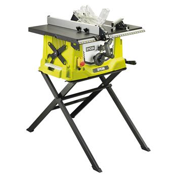Ryobi, RTS1800S-G, 1800W stolní pila s odnimatelným stojanem s kolečky