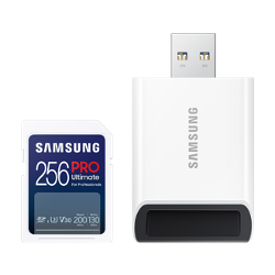 Samsung SDXC PRO ULTIMATE/SDXC/256GB/USB 2.0/Class 10/+ Adaptér