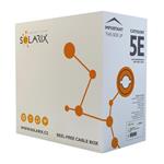 Solarix - kabel FTP Cat5e drát 305m PE, venkovní