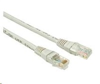 Solarix - patch kabel CAT5E UTP PVC 10m šedý non-snag proof