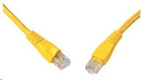Solarix - patch kabel CAT5E UTP PVC 20m žlutý snag-proof