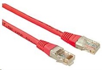 Solarix - patch kabel CAT5E UTP PVC 5m červené