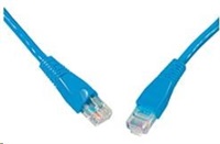Solarix - patch kabel CAT5E UTP PVC 5m modrý snag-proof