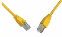 Solarix - patch kabel CAT6 SFTP PVC 10m žlutý